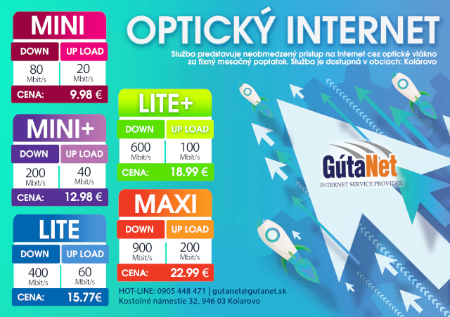 Super rychly opticky internet